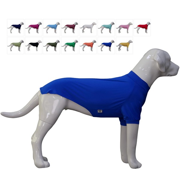 LoveLongLong Spring Summer Cooling Dog T-Shirt with UV Protection and