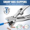 GJNL Nail Clippers for Men Thick Nails 2024 Upgraded Wide