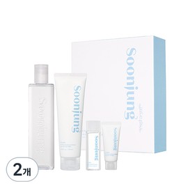 에뛰드 순정 스킨 케어 세트 2종, 2세트 Etude Skin Care Set 2 Types, 2 Sets