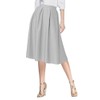Urban CoCo Women's Flared A line Skirt Pleated Midi Skirt