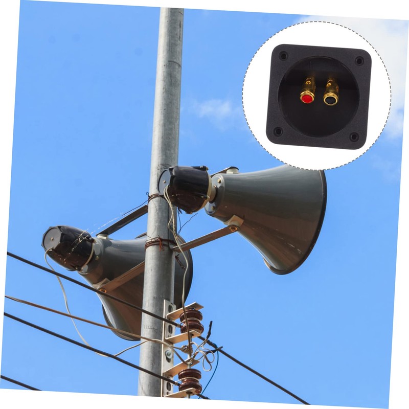 Mipcase 2pcs Binding Post Speaker Terminal Cup Connector for DIY