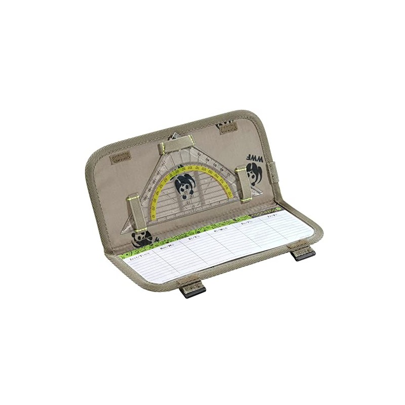 coocazoo PencilDenzel Pencil Case, Triangle Compartment, Timetable Compartment, Removable Pen