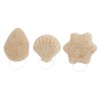 3pcs Walnut Powder Exfoliating Facial Sponge Soft Skin Cleansing Konjac