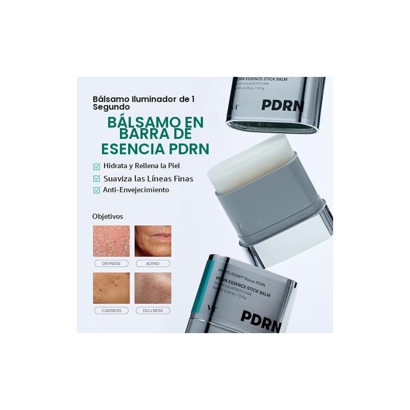 VT COSMETICS PDRN - Juego de rutina de brillo
