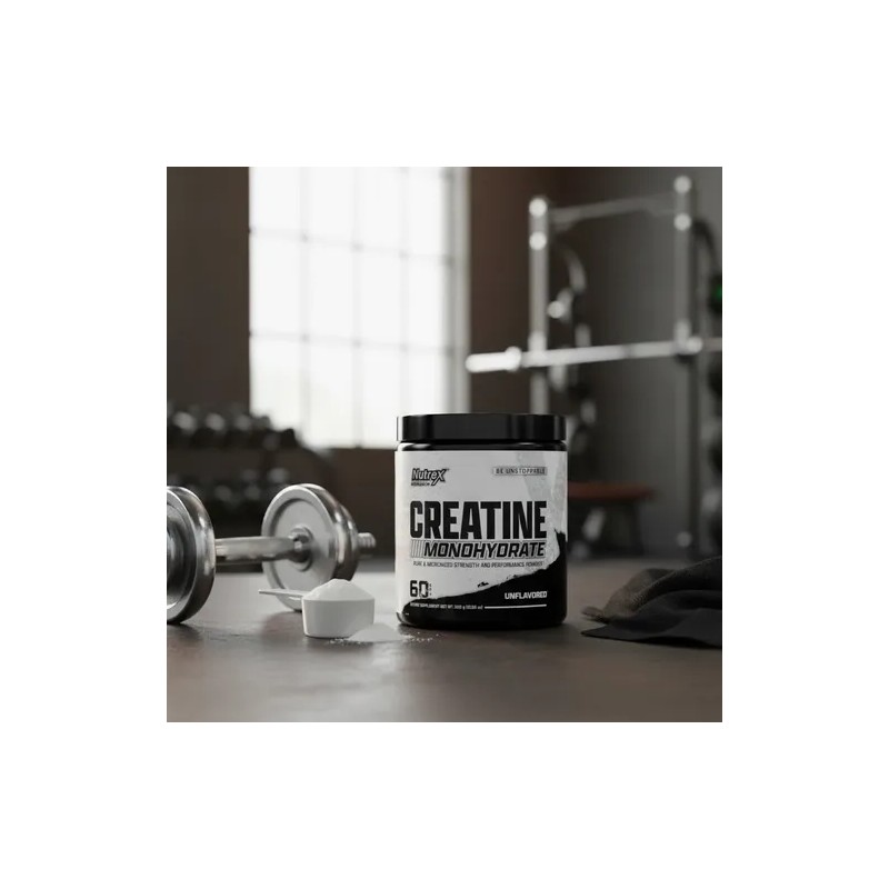 Nutrex Creatina Monohidratada En Polvo 300g 60 Servicios