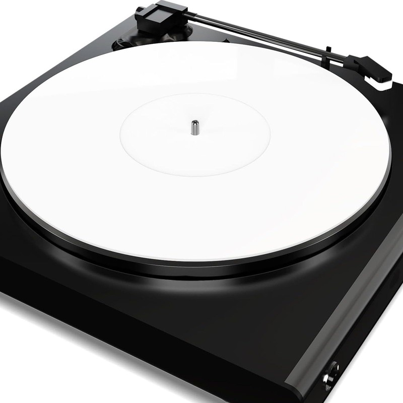 Acrylic Turntable Mat, Record Platter Slipmat Reduce Static Dust Noise