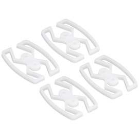 Panefri Industries A&K Home Building Materials, Sliding Door Rattling Prevention for Fusuma and Shoji, Genu Tsuppari Tsubasari 0.8 inch (21 mm) Grooves, Set of 4