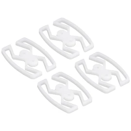 Panefri Industries A&K Home Building Materials, Sliding Door Rattling Prevention for Fusuma and Shoji, Genu Tsuppari Tsubasari 0.8 inch (21 mm) Grooves, Set of 4