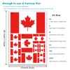 QQSD Canada Flag Sticker Canadian Decal in Multiple Sizes, 3