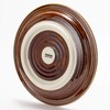 TAMAKI T-893128 Rashic Platter Brown, 10.4 x 1.4 inches (26.5