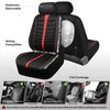 CAR PASS 3D Air Mesh Seat Covers for Car, Leather