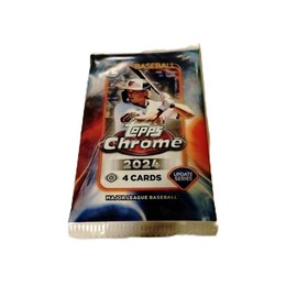 Topps Chrome Update Hobby Pack 2024 - Color: One Pack