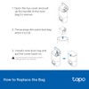 Tapo Dust Bag Replacement – Includes Easy to Replace 5x