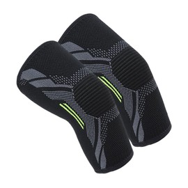 KOMBIUDA 1pair Elastic Elbow Protector for Fitness Outdoor Elbow Brace for Sports Comfortable Compression Sleeve for Yoga Running Weightlifting Stylish Design for Support