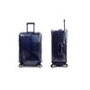 Wsstacxy Luggage Cover 3 Pieces Clear PVC Suitcase Covers for