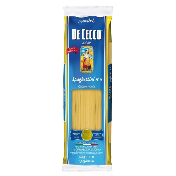 DE CECCO (De Cecco) No.11 Spaghettini 500g
