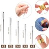 37Pcs Sewing Tool Set, Steel Sewing Needle Kit, Threader and
