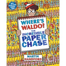Where's Waldo? The Incredible Paper Chase: (A Hidden Object Activity Book Including a Maze, Spot-the-Difference Challenge, and Search & Find Puzzles - a Perfect Gift & Travel Companion for All Ages)
