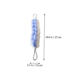 Baluue Bath Shower Strip Back Scrubber 2 Pack Exfoliating Bath Body Scrubber for Women Men Shower Accessories