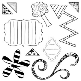 Prima 830120 Shape-O-Rama Bold Overlay, Tree Top