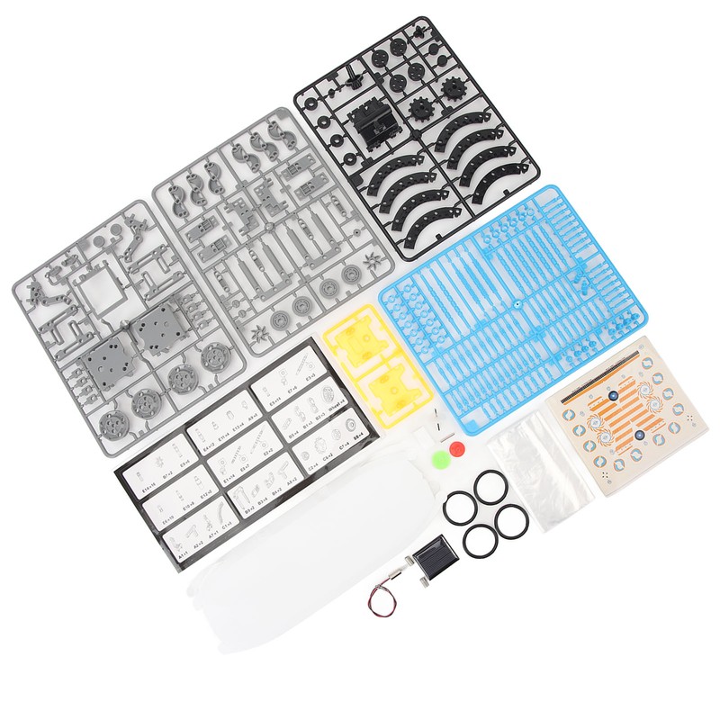 Solar Power Car Model Kit Educational 3D Building Puzzle Project
