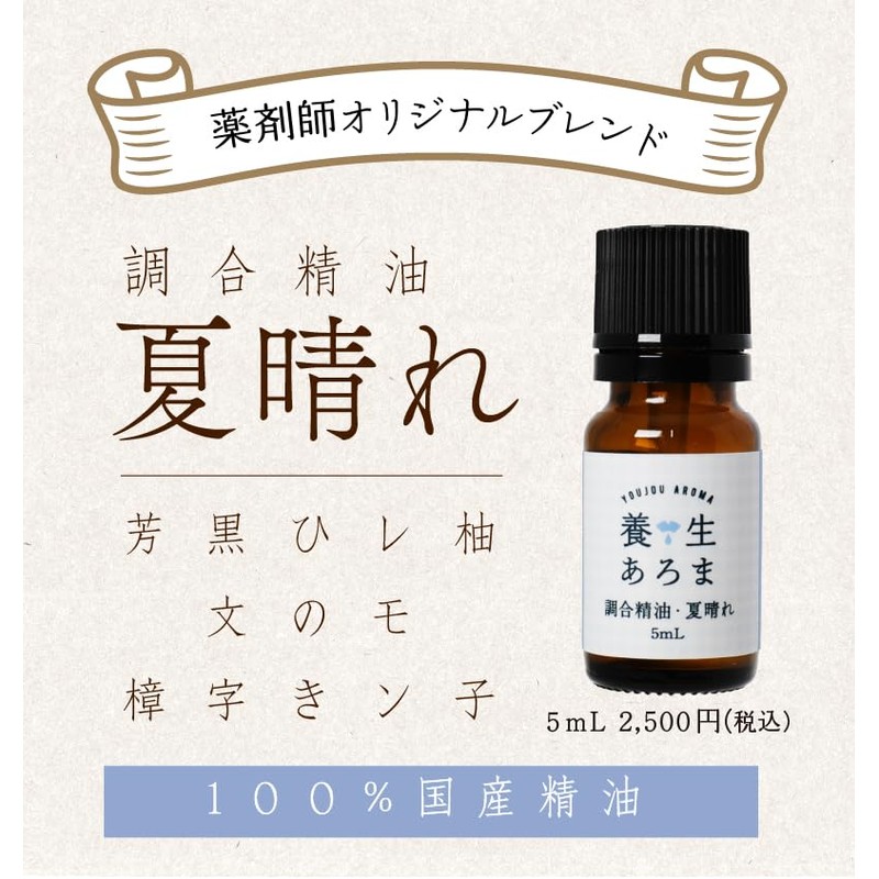 Aroma, Summer Sunny, 0.2 fl oz (5 ml), Mixed Essential