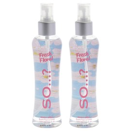 So...? Fresh Floral Body Mist for Women - 3.5 oz Body Mist - Pack of 2