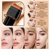 ZAIDOC Concealer Foundation Stick, 2-in-1 Long-Lasting Foundation and Concealer with