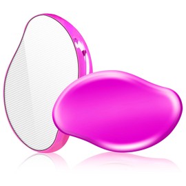Crystal Hair Eraser for Women and Men, Reusable Crystal Hair Remover Magic Painless Exfoliation Hair Removal Tool, Magic Hair Eraser Device for Back Arms Legs (Lavender)