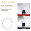 2 Pack E27 to E14 Lampshade Reducer Ring Lamp Shade