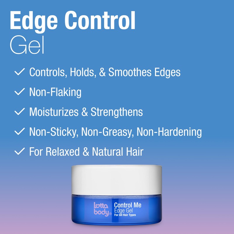 Lottabody Control Me Edge Gel with Coconut & Shea Oils