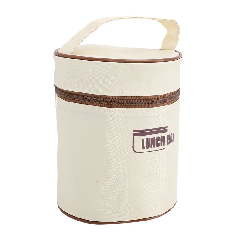 Insulated Lunch Container 304 Stainless Steel Leakproof Portable Round Thermal