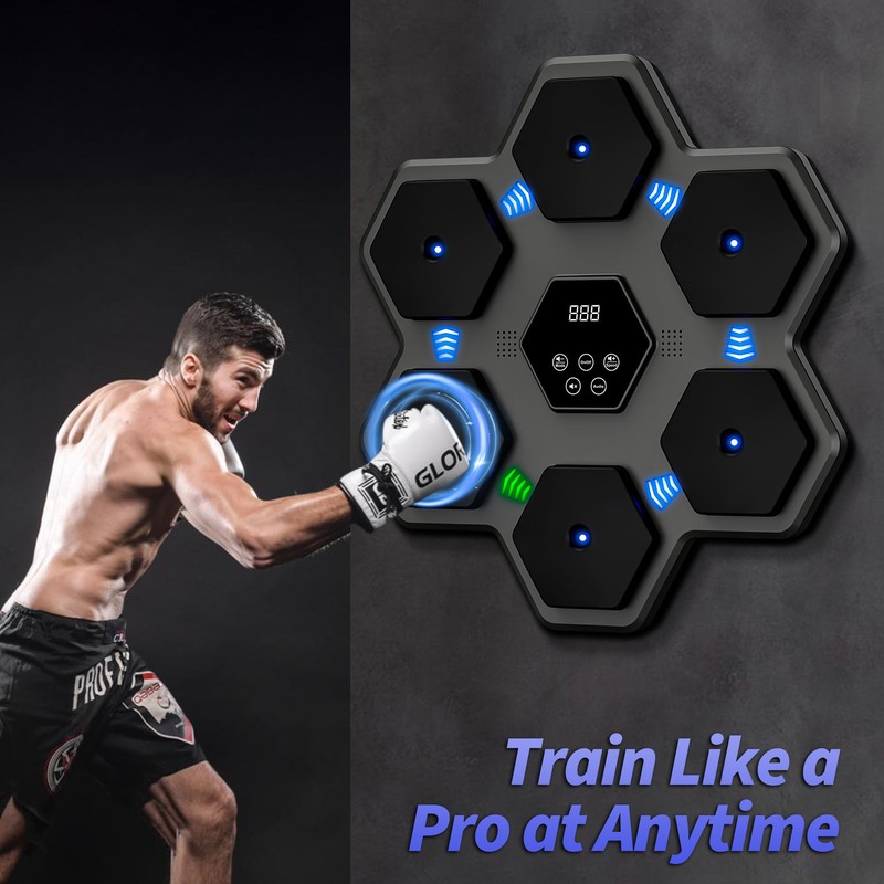 Smart Music Boxing Machine for Kids & Adults – Interactive