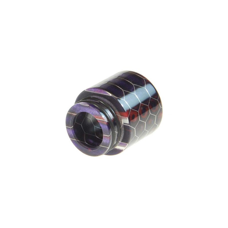 Armerah Snakeskin 810 Drip Tip eCig Mouthpiece Short/Wide Epoxy Resin