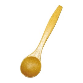 Marujyu Folk Craft Bamboo Coffee Spoon, Total Length 5.1 inches (13.1 cm)