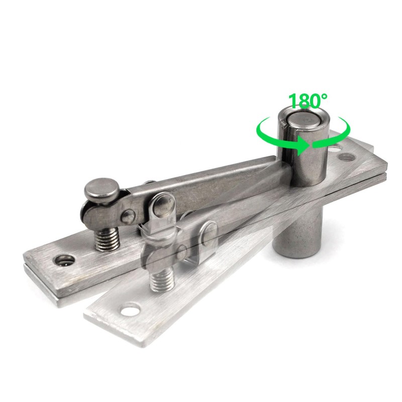 Heavy Duty Stainless Steel Wood Door Pivot Hinges, 180 Degree