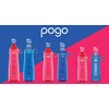 Pogo Tritan Water Bottle with Soft Straw, Fuchsia, 32 Oz.