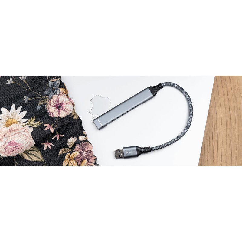 ​Reagle USB 3.2 Gen 1 Hub 4-Port USB-A Verteiler aus
