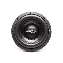 Skar Audio VD-8 D2 8" 600W Max Power Dual 2 Ohm Shallow Mount Car Subwoofer
