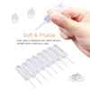 moveland 4ml Plastic Cupcake Pipettes Squeeze Syringes, 50 Pcs Disposable