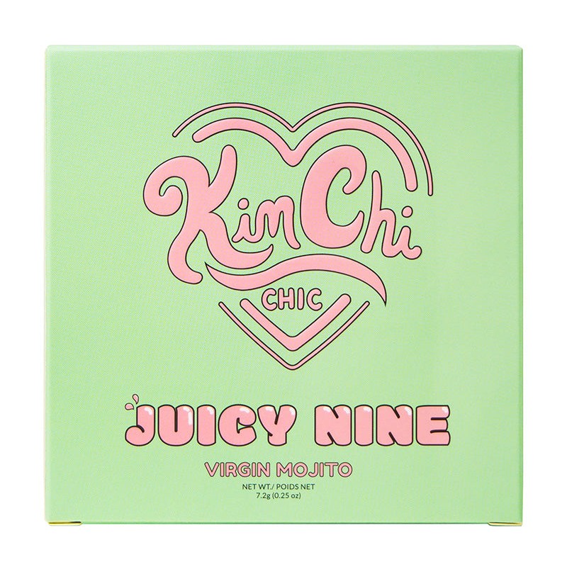 KIMCHI CHIC BEAUTY JUICY NINE PALETTE - VIRGIN MOJITO, KIMCHI