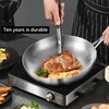 LOLYKITCH Whole Body Tri-Ply Stainless Steel 8-10-12 Inch Sauté Pan,Frying