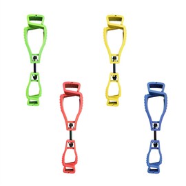 YANWANDEFA 4 PCS Glove Clips Glove Clamp Grabber Holder Work Gloves Clips Glove Clip Holder Hanger Towels Glove Holder for Labor Workers Firefighters Construction Sites