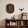 VINLUNM Cowboy Hat Rack for Wall, 2 Pack Cast Iron