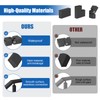 CKE Flat Handrail Accessories, 4 Pack Extension Handrail Connector, High