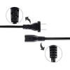 Cable De A C Tipo 8 Alimentacion Para Bocinas Harman