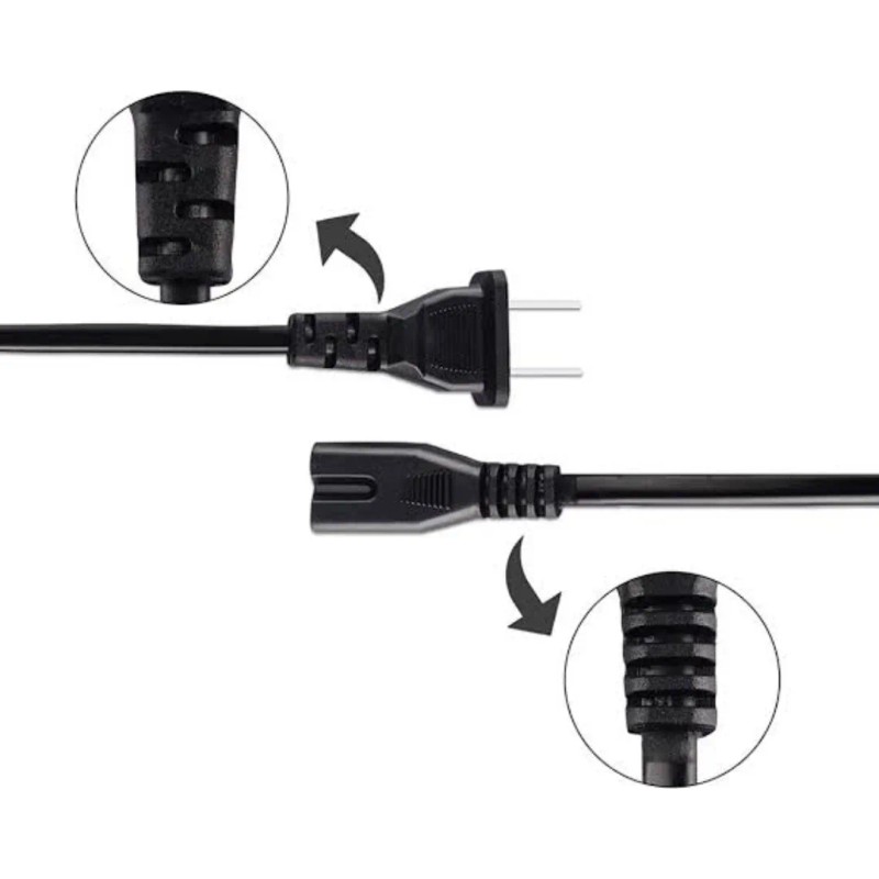 Cable De A C Tipo 8 Alimentacion Para Bocinas Harman