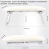 ANGNYA Hand Nail Rest Foldable Waterproof Leather Arm Rest for