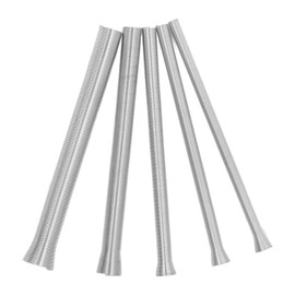 TVETE Spring Tube Benders for Copper Tubes Spring Benders [Set of 5] 1/4", 5/16", 3/8", 1/2", 5/8" Spring Tube Bender Set for Pipe Spring Benders, Rust Resistant, Super Elasticity, Bend Copper Tubing