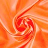 1 Piece of Orange Square Satin Scarf Wrap Neck Scarf